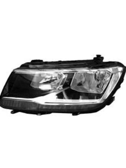 VW2502169C Driver Side Headlight Assembly